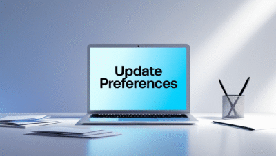 How to Include “Update Preferences”